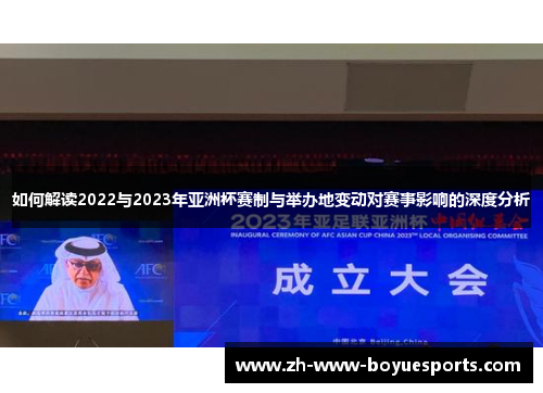 如何解读2022与2023年亚洲杯赛制与举办地变动对赛事影响的深度分析 如何解读2022与2023年亚洲杯赛制与举办地变动对赛事影响的深度分析
